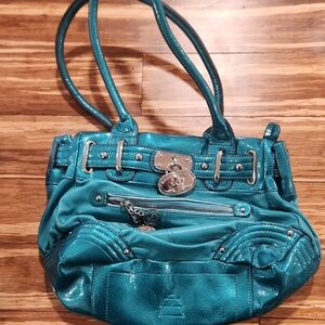 Stylish Teal Handbag